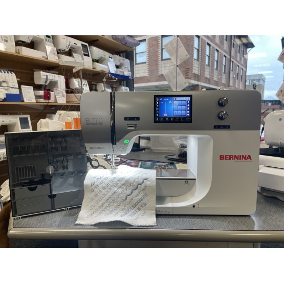 Bernina 770QE Sewing and Quilting Machine (pre-owned)