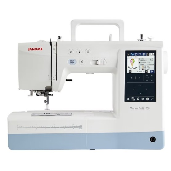 Janome Memory Craft 1000 sewing & embroidery machine